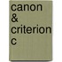 Canon & Criterion C