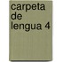 Carpeta de Lengua 4