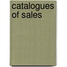 Catalogues Of Sales door Anonymous Anonymous