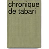 Chronique de Tabari door ¬Abar