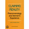 Claiming Reality Pb by Louise Levesque-Lopman