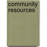 Community Resources door Onbekend