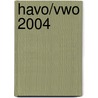 Havo/vwo 2004 door Onbekend