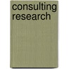 Consulting Research door Onbekend