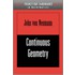 Continuous Geometry