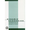 Dynamic Economics C door Gregory C. Chow