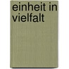 Einheit in Vielfalt by Karl Rahner
