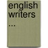 English Writers ...