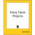 Essay Upon Projects