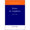 Essays On  Anaphora by Howard Lasnik