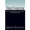 Ethics Vindicated C door Ermanno Bencivenga