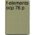 F-elements Ocp 76 P