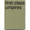 First-Class Umpires door Andrew Hignell