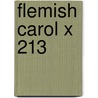 Flemish Carol X 213 door Onbekend