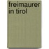Freimaurer in Tirol