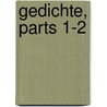 Gedichte, Parts 1-2 door Walther