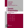 Genetic Programming by Jos C.M. Baeten