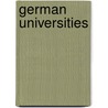 German Universities by James Morgan Hart