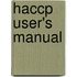 Haccp User's Manual