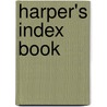 Harper's Index Book by Charis Conn