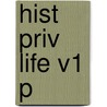 Hist Priv Life V1 P door Philippe Aries