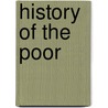 History Of The Poor door Thomas Ruggles