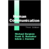 Human Communication door Michael Burgoon