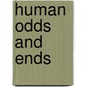 Human Odds and Ends door George Gissing