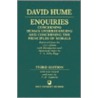 Hume:enquiries 3e P door Hume David Hume