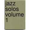Jazz Solos Volume 1 door Frank Vignola