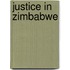 Justice In Zimbabwe