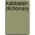 Kabbalah Dictionary