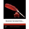 Kleine Schriften... door Franz Hausmann