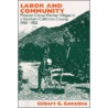 Labor And Community by Gilbert G. Gonzalez