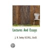 Lectures And Essays door Sir John Robert Seeley