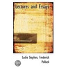 Lectures And Essays door Sir Leslie Stephen