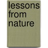 Lessons from Nature by St George Jackson Mivart