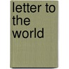 Letter To The World door Susan Ware