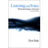 Listening and Voice door Don Ihde