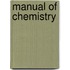 Manual Of Chemistry