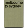 Melbourne To Sydney by Hema Maps