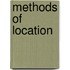 Methods Of Location