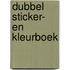 Dubbel sticker- en kleurboek