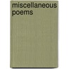 Miscellaneous Poems by John Hunter