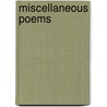 Miscellaneous Poems by John Critchley Prince