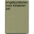 Engelsymbolen voor kinderen set