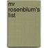 Mr Rosenblum's List
