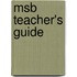 Msb Teacher's Guide