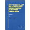 Wet en besluit raadplegend referendum Euopese Grondwet 2005