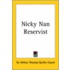 Nicky Nan Reservist